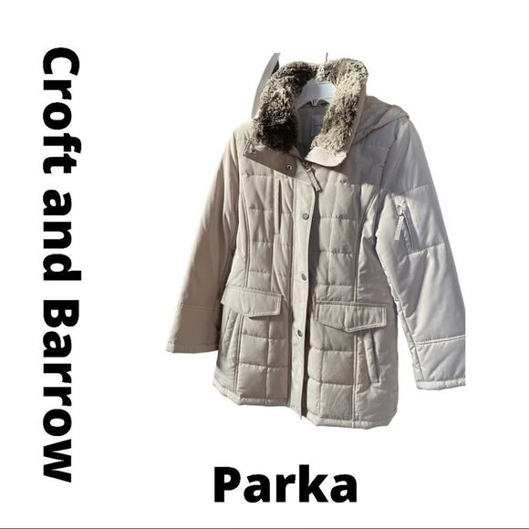 Croft and Barrow Parka, NWOT, Quilted w/ pockets - Picture 1 of 7
